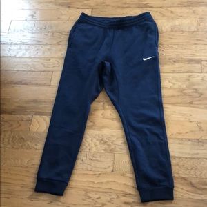 Nike navy sweatpants. Brand New